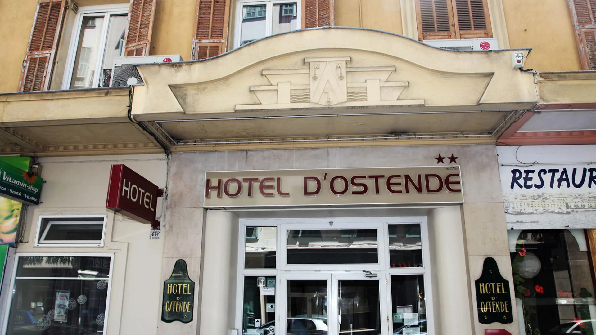 Hotel D'Ostende Nice 2*,
